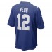 Игровая джерси Davis Webb New York Giants Nike - Royal