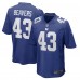 Игровая джерси Darrian Beavers New York Giants Nike - Royal