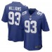 Игровая джерси Nick Williams New York Giants Nike - Royal