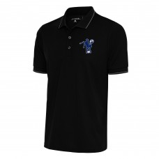 Поло Indianapolis Colts Antigua Team Logo Throwback Affluent - Black