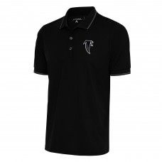 Поло Atlanta Falcons Antigua Team Logo Throwback Affluent - Black Поло Atlanta Falcons Antigua Team Logo Throwback Affluent - Black