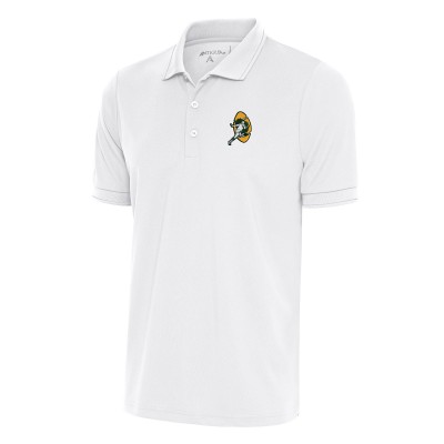 Поло Green Bay Packers Antigua Team Logo Throwback Affluent - White