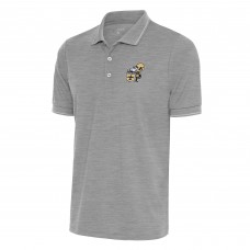 Поло New Orleans Saints Antigua Team Logo Throwback Affluent - Heather Gray