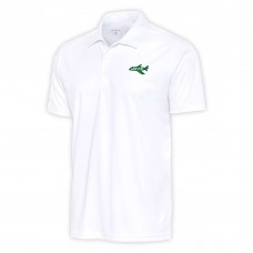 New York Jets Antigua Team Logo Throwback Apex Polo - White
