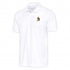 Поло Green Bay Packers Antigua Team Logo Throwback Apex - White