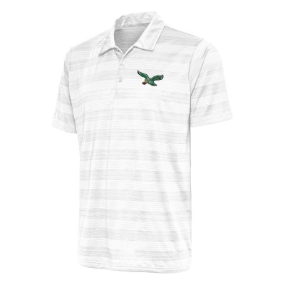Поло Philadelphia Eagles Antigua Team Logo Throwback Compass - White