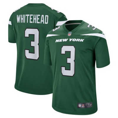 Игровая джерси Jordan Whitehead New York Jets Nike - Gotham Green