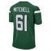 Игровая джерси Max Mitchell New York Jets Nike - Gotham Green