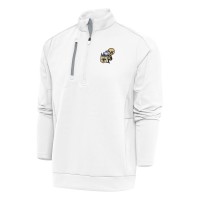 Кофта с длинным рукавом на короткой молнии New Orleans Saints Antigua Team Logo Throwback Generation- White
