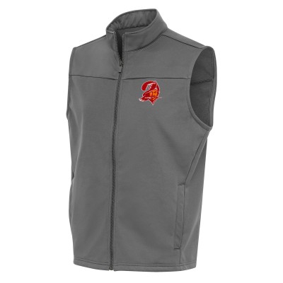 Жилетка Tampa Bay Buccaneers Antigua Team Logo Throwback Links Golf - Steel