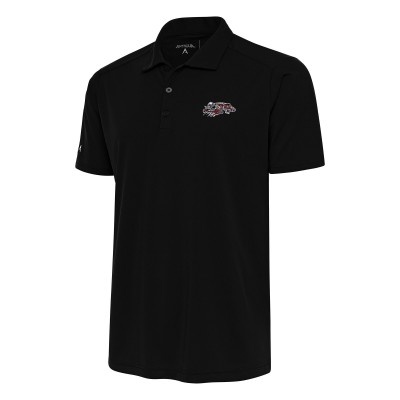 Поло Cincinnati Bengals Antigua Team Logo Throwback Tribute - Black