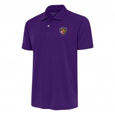Поло Baltimore Ravens Antigua Team Logo Throwback Tribute - Purple