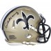 Autographed New Orleans Saints Archie Manning Fanatics Authentic Riddell 1976-99 Throwback Logo Speed Mini Helmet
