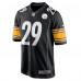 Игровая джерси Levi Wallace Pittsburgh Steelers Nike Game Player - Black