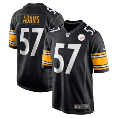 Игровая джерси Montravius Adams Pittsburgh Steelers Nike Game Player - Black