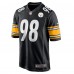 Игровая джерси DeMarvin Leal Pittsburgh Steelers Nike Game Player - Black