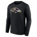 Футболка с длинным рукавом Baltimore Ravens Primary Team Logo - Black