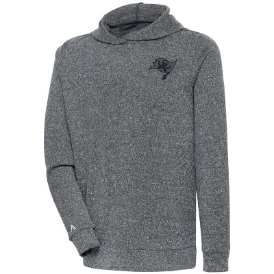Толстовка Tampa Bay Buccaneers Antigua Tonal Logo Absolute - Heather Charcoal