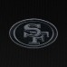Поло San Francisco 49ers Antigua Tonal Logo Tribute - Black