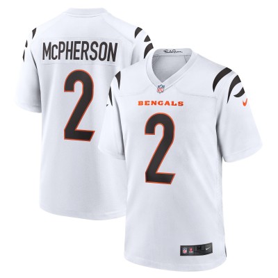 Игровая джерси Evan McPherson Cincinnati Bengals Nike - White