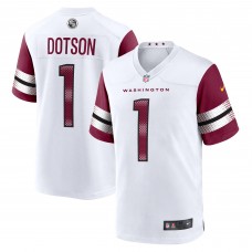 Игровая джерси Jahan Dotson Washington Commanders Nike - White