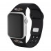 Ремешок для часов Baltimore Ravens Logo Silicone Apple Watch - Black