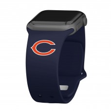 Ремешок для часов Chicago Bears Logo Silicone Apple Watch - Navy