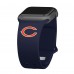 Ремешок для часов Chicago Bears Logo Silicone Apple Watch - Navy