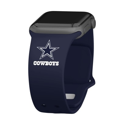 Ремешок для часов Dallas Cowboys Logo Silicone Apple Watch - Navy