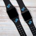 Detroit Lions Black Logo Silicone Apple Watch Band