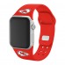 Ремешок для часов Kansas City Chiefs Logo Silicone Apple Watch - Red