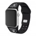 Ремешок для часов Las Vegas Raiders Logo Silicone Apple Watch - Black