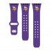 Ремешок для часов Minnesota Vikings Logo Silicone Apple Watch - Purple