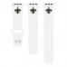 Ремешок для часов New Orleans Saints Logo Silicone Apple Watch - White