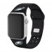 Ремешок для часов Philadelphia Eagles Logo Silicone Apple Watch - Black