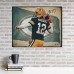 Aaron Rodgers Green Bay Packers Autographed Fanatics Authentic Stretched 20 x 24 Canvas Giclee Print - Designed and Signed by Artist Brian Konnick - Limited Edition of 50