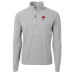 Пуловер Buffalo Bills Cutter & Buck Gray Adapt Eco Knit Hybrid Recycled Quarter-Zip Throwback Top