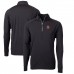 Кофта на короткой молнии Tampa Bay Buccaneers Cutter & Buck Adapt Eco Knit Stretch Recycled Throwback - Black