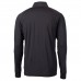 Кофта на короткой молнии San Francisco 49ers Cutter & Buck Adapt Eco Knit Stretch Recycled Throwback - Black
