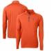 Кофта с длинным рукавом на короткой молнии Tampa Bay Buccaneers Cutter & Buck Adapt Eco Knit Stretch Recycled Throwback - Orange