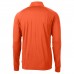 Кофта с длинным рукавом на короткой молнии Denver Broncos Cutter & Buck Adapt Eco Knit Stretch Recycled Throwback - Orange