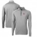Кофта на короткой молнии Tampa Bay Buccaneers Cutter & Buck Adapt Eco Knit Stretch Recycled Throwback - Pewter