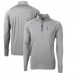Кофта с длинным рукавом на короткой молнии Detroit Lions Cutter & Buck Adapt Eco Knit Stretch Recycled Throwback - Gray