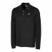 Поло San Francisco 49ers Cutter & Buck Advantage Tri-Blend Pique Long Sleeve Throwback - Black