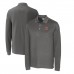 Поло Tampa Bay Buccaneers Cutter & Buck Advantage Tri-Blend Pique Long Sleeve Throwback - Pewter