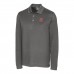 Поло Tampa Bay Buccaneers Cutter & Buck Advantage Tri-Blend Pique Long Sleeve Throwback - Pewter
