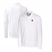 Поло Tampa Bay Buccaneers Cutter & Buck Advantage Tri-Blend Pique Long Sleeve Throwback - White
