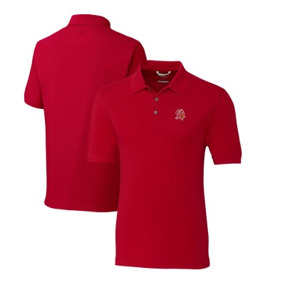 Поло Tampa Bay Buccaneers Cutter & Buck Advantage Tri-Blend Pique Throwback - Red