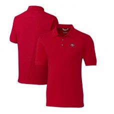 Поло San Francisco 49ers Cutter & Buck Advantage Tri-Blend Pique Throwback - Scarlet