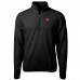 Кофта на короткой молнии San Francisco 49ers Cutter & Buck Throwback Eco Sherpa Fleece - Black
